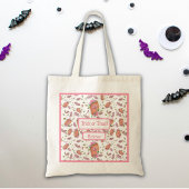 Sarg mit rosa Rosenstäbchen Tragetasche