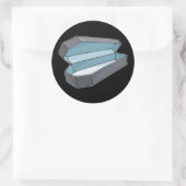 Sarg Runder Aufkleber (Tasche)