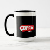 Sarg-Skate-Wecker-Tasse Tasse (Links)