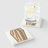 Sarg Steinuntersetzer (Seitenansicht)