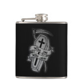 Sarg: Wunsch waren Sie hier Flachmann (Vorderseite)