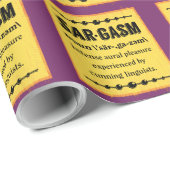 Sargasmus Geschenkpapier (Rolleneckpunkt)