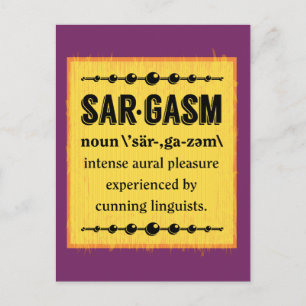 Sargasmus Postkarte