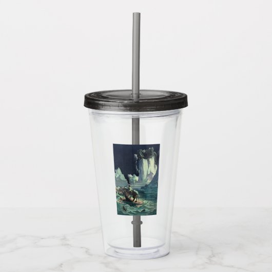 Sargasso Sea Grim Sensenmann & Sinking of Titanic Acryltrinkbecher (Vorderseite)