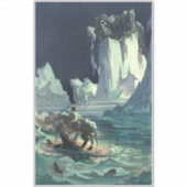 Sargasso Sea Grim Sensenmann & Sinking of Titanic Aufkleber (Vorderseite)