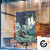 Sargasso Sea Grim Sensenmann & Sinking of Titanic Fensteraufkleber (Café-Fenster)