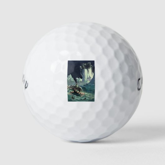 Sargasso Sea Grim Sensenmann & Sinking of Titanic Golfball (Vorderseite)