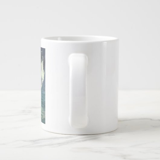 Sargasso Sea Grim Sensenmann & Sinking of Titanic Jumbo-Tasse (Rückseite)