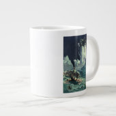 Sargasso Sea Grim Sensenmann & Sinking of Titanic Jumbo-Tasse (Vorderseite Rechts)
