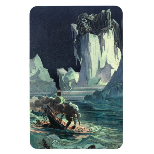 Sargasso Sea Grim Sensenmann & Sinking of Titanic Magnet (Vertikal)