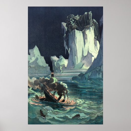 Sargasso Sea Grim Sensenmann & Sinking of Titanic Poster (Vorne)
