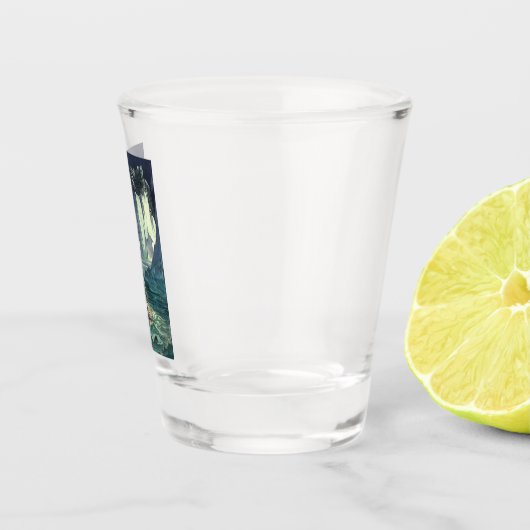 Sargasso Sea Grim Sensenmann & Sinking of Titanic Schnapsglas (Rechts)