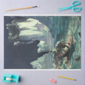 Sargasso Sea Grim Sensenmann & Sinking of Titanic Seidenpapier (Basteln)