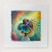Sargassum Fish 130624AREF121 - Watercolor Puzzle (Horizontal)
