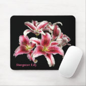 Sargazer Lilie Mousepad (Mit Mouse)