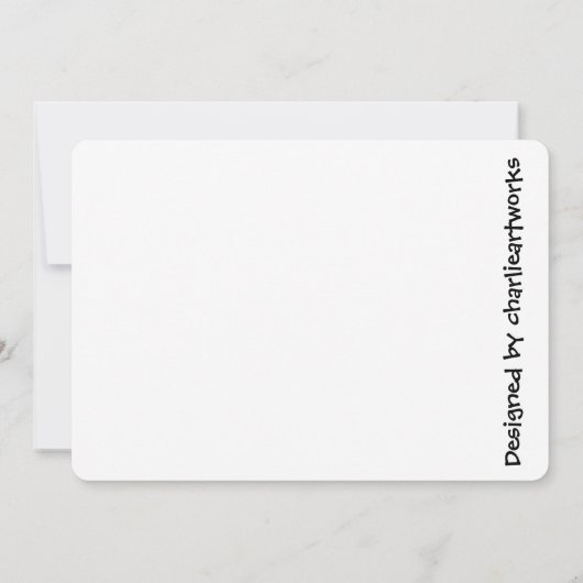 SARGE MANBOOBS Grußkarten-Sammlung Karte (Rückseite)