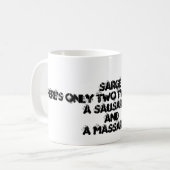 sarge/Sargent T-Shirt Kaffeetasse (Vorderseite Links)