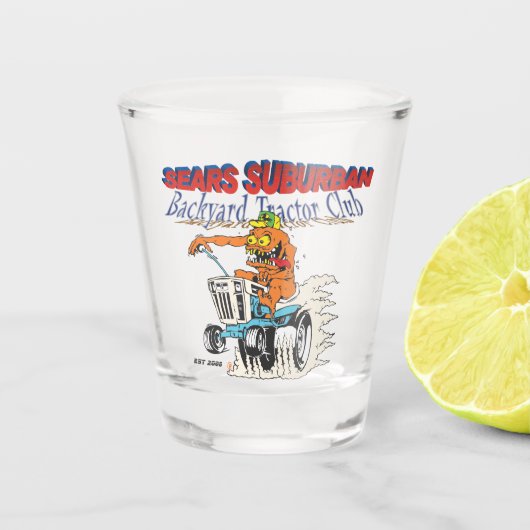 Sarge Schnapsglas (Vorderseite)