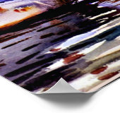 Sargent - Becken mit Sailor, Villa Vizcaya, Miami Poster (Ecke)