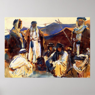 Sargent - Beduinenlager 1906 Poster