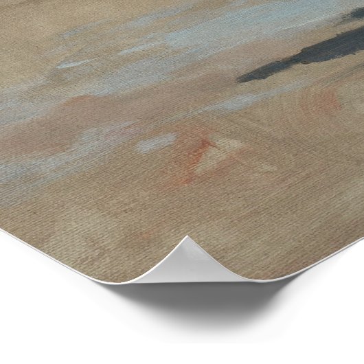 Sargent - Befischung von Austern in Krebs Poster (Ecke)