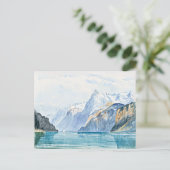 Sargent - Bucht von Uri, schöne Kunst, Postkarte (Stehend Vorderseite)