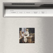 Sargent: Der Brunnen, Villa Torlonia, Frascati Magnet (In Situ (Geschirrspüler))