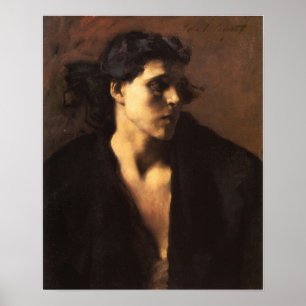 Sargent - Eine spanische Frau 1882 Poster