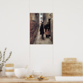 Sargent - Eine Straße in Venedig 1882 Poster (Küche)