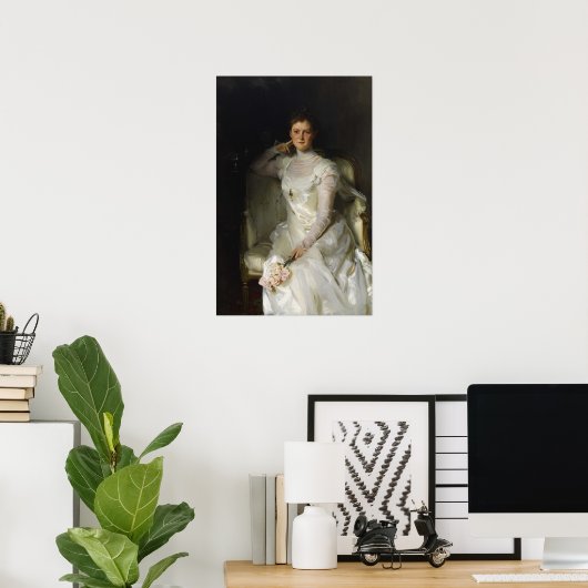Sargent - Frau Joshua Montgomery Sears (Sarah) Poster (Heimbüro)