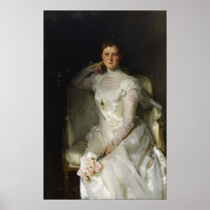 Sargent - Frau Joshua Montgomery Sears (Sarah) Poster