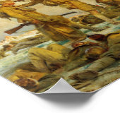 Sargent - Gassed Soldiers Poster (Ecke)