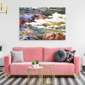 Sargent - In Norwegen, Fine Art Malerei Leinwanddruck (Insitu (Wohnzimmer))