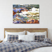 Sargent - In Norwegen, Fine Art Malerei Leinwanddruck (Insitu (Schlafzimmer))