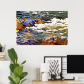 Sargent - In Norwegen, Fine Art Malerei Poster (Heimbüro)