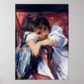 Sargent - Kinderportrait Poster (Vorne)