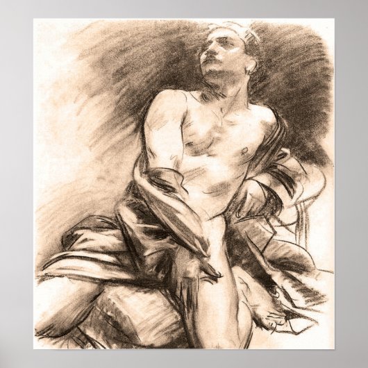 Sargent - Kneeling-Modell Poster (Vorne)
