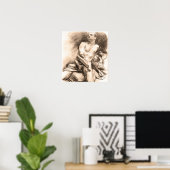 Sargent - Kneeling-Modell Poster (Heimbüro)