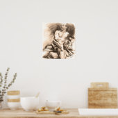Sargent - Kneeling-Modell Poster (Küche)