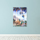 Sargent - Palms, ein John Singer Sargent Gemälde Leinwanddruck (Insitu (Holzboden))