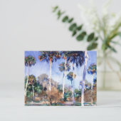 Sargent - Palms, ein John Singer Sargent Gemälde Postkarte (Stehend Vorderseite)