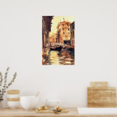 Sargent - Ponte Della Canonica 1903 Poster (Küche)