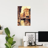 Sargent - Ponte Della Canonica 1903 Poster (Heimbüro)