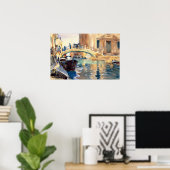 Sargent - Ponte San Giuseppe Di Castello Venice Poster (Heimbüro)