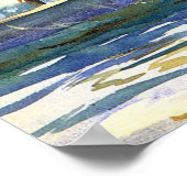 Sargent - Schifffahrt Mallorca 1908 Poster (Ecke)