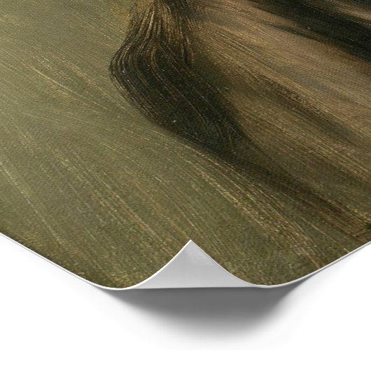 Sargent - Selbstportrait 1892 Poster (Ecke)