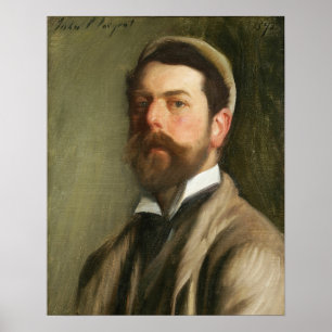 Sargent - Selbstportrait 1892 Poster