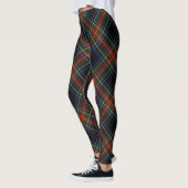 Sargent - Stewart schwarze Tartan-Leggings Leggings (Links)
