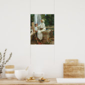 Sargent - The Fountain Villa Torlonia Frascati Poster (Küche)