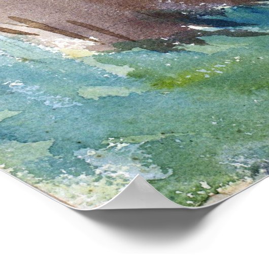 Sargent - unter den Willows Poster (Ecke)